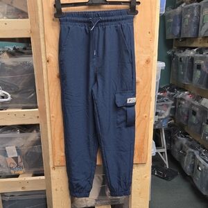 Fila Size S Navy Lightweight Jogger Style Pant
